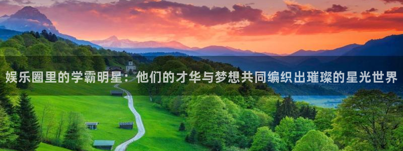 极悦平台.ccm：娱乐圈里的学霸明星：他们的才华与梦想共同编织出璀璨的星光世界